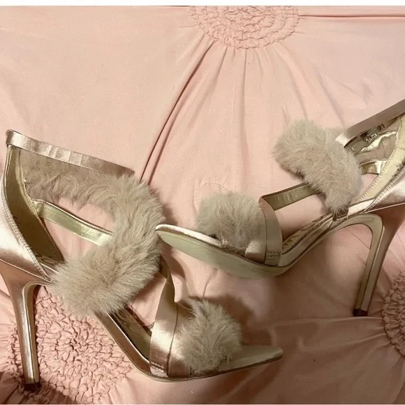 Furry Sam Edelman strappy sandals - Picture 4 of 4